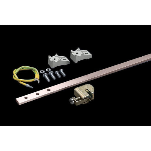 Rittal - Erdungsschiene für Verteiler Erdungsschiene DK 7547.000(VE1Satz) Cu, Länge 1800mm − 1 Stück