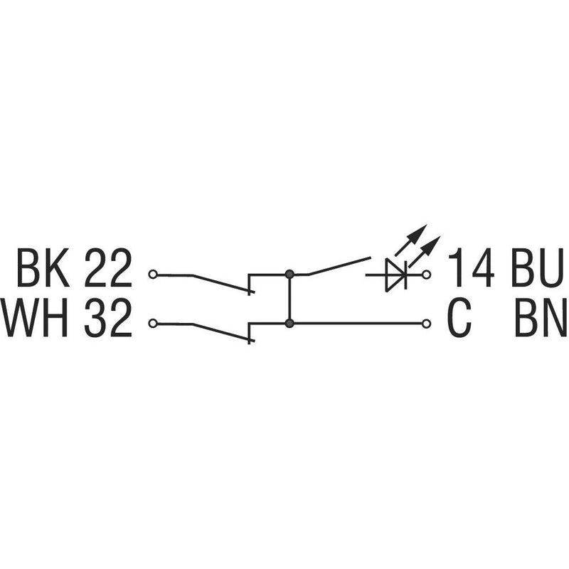 Schmersal - Induktiver Näherungsschalter Sicherheits-Sensor BNS250-12Z-2187 12M