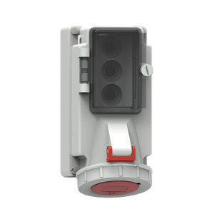 Bals Elektrotech - CEE-Steckdose abschaltbar, abgesichert (IEC 60309) Wandsteckdose GT abgesich. 1503 16A 5p 400V 6h IP67