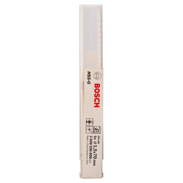 Bosch - Bohrer PRO Metal HSS-G 2608596808 Spiralbohrer 1 x 45