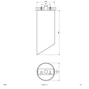 EVN Lichttechnik - Downlight/Strahler/Flutlicht Deckenanbauleuchte 8032001 GU10 rund ws starr