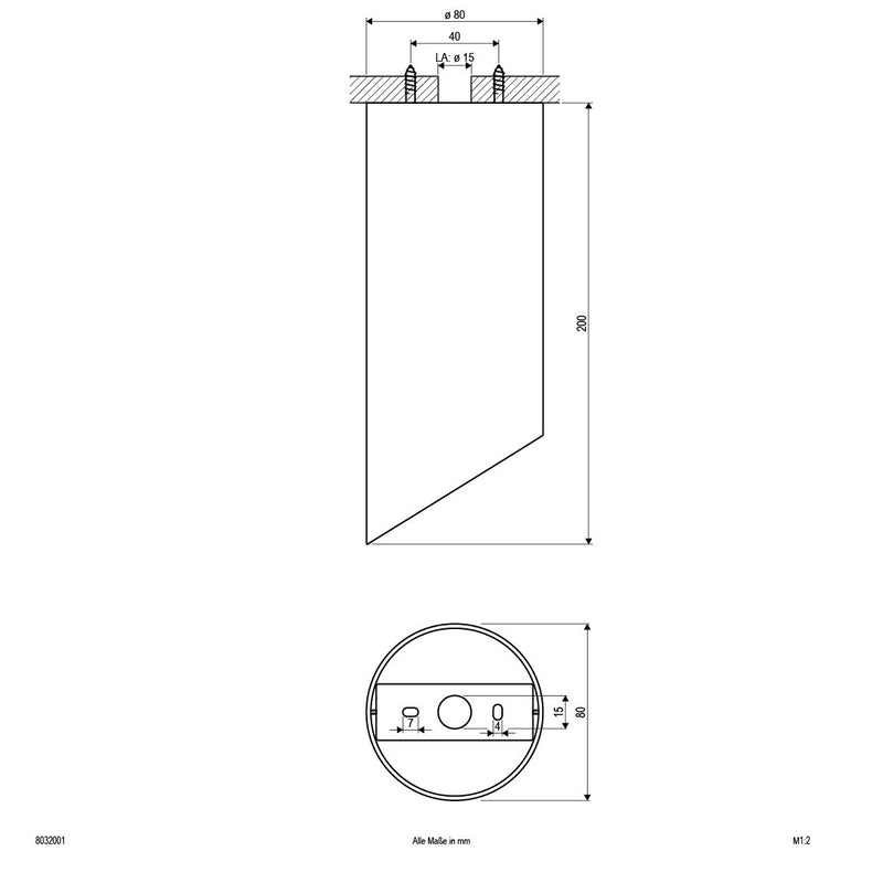 EVN Lichttechnik - Downlight/Strahler/Flutlicht Deckenanbauleuchte 8032001 GU10 rund ws starr