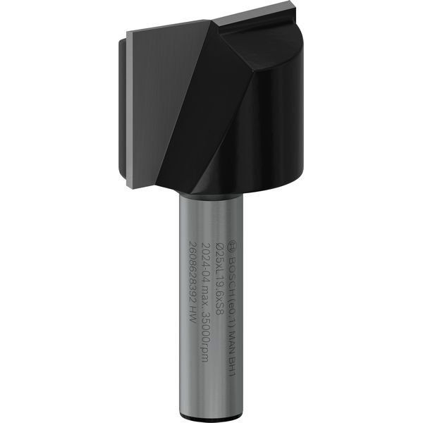 Bosch - Fräser PRO Nutfräser, 2608628392 zweischneidig 25 x L