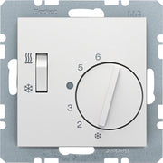 Berker - Raumthermostat Raumtemperaturregler 20291909 S.x/B.x, pw. mt