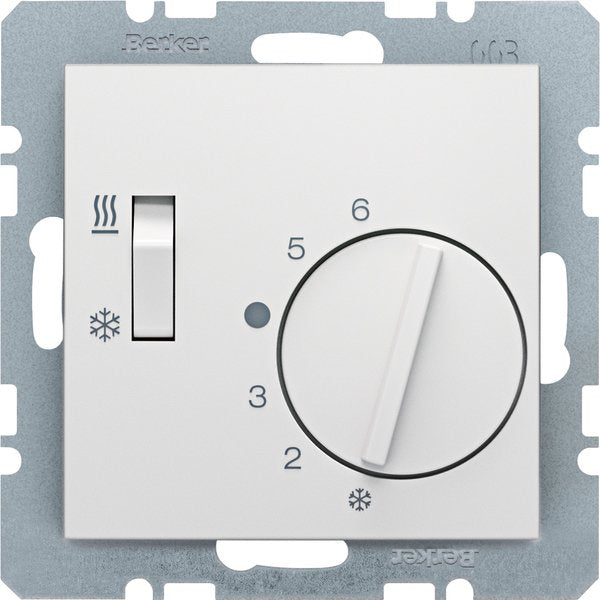 Berker - Raumthermostat Raumtemperaturregler 20291909 S.x/B.x, pw. mt