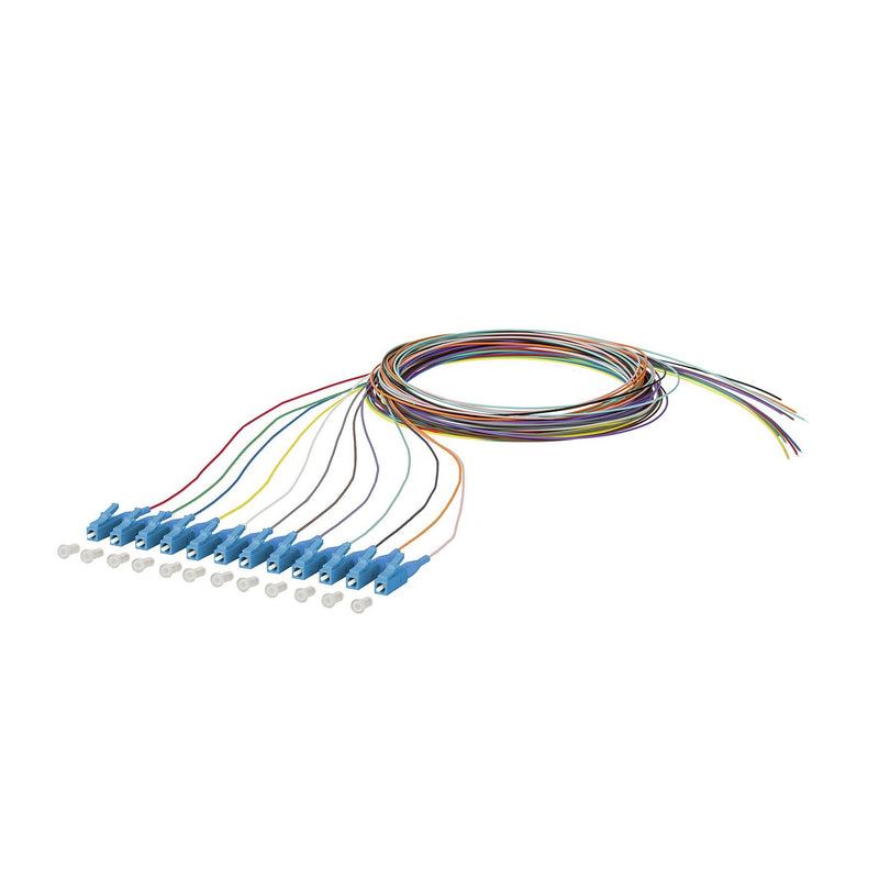 Metz Connect - LWL-Pigtail OpDat Faserpigtail OS2 LC E9/125, OS2, 2m E9/125, 2m − 12 Stück