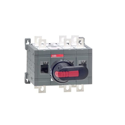 ABB Stotz S&J - Lasttrennschalter Lastumschalter OT200E12CP 0A m. Griff u. Welle