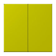 Jung - Abdeckung/Bedienelement für Installationsschalterprogramme Wippe für Taster 2fach LC 102 249 vert olive vif