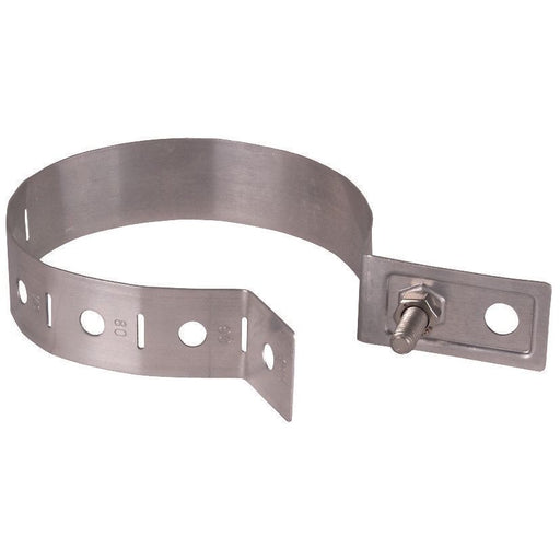 DEHN - Rohrschelle für Blitzschutz Regenrohrschelle RRSV60150B105AL 60-150mm Al