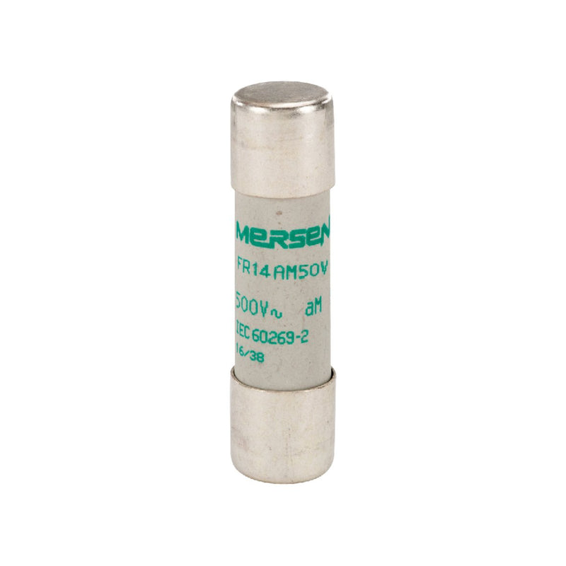 Mersen - Zylindrische Sicherung Sicherungseinsatz zyl. FR14AM50V32 14x51 gR 32A/500V − 10 Stück