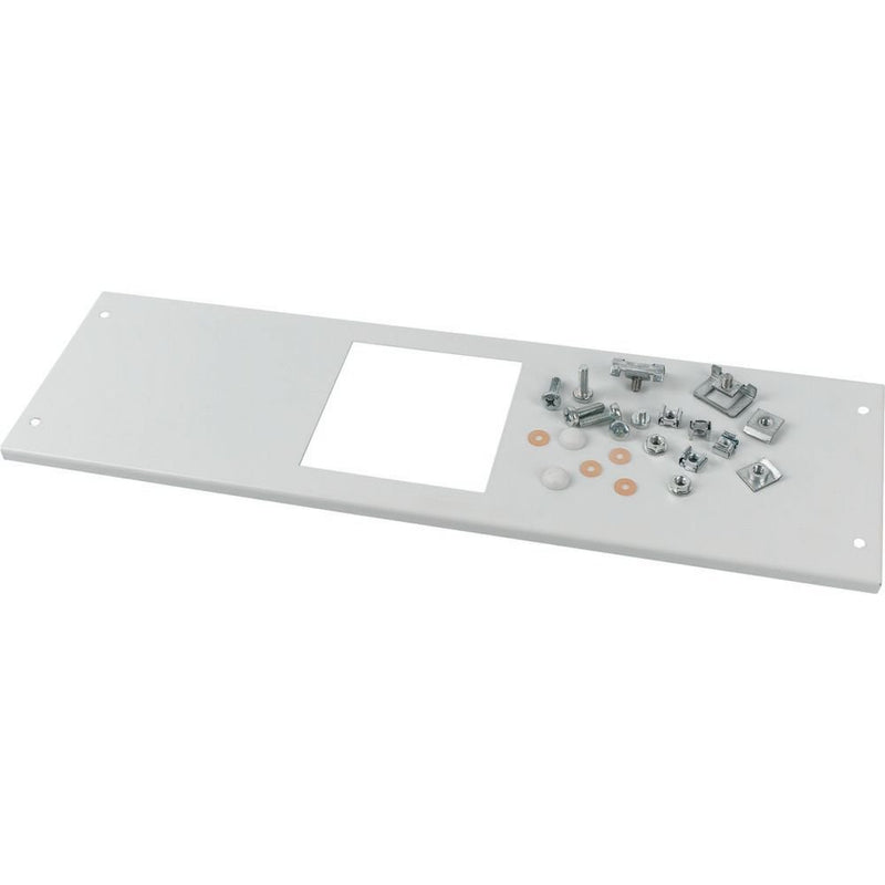 Eaton - Abdeckung/Blende/Beschriftungsleiste (Schaltschrank) Frontblende +Einbausatz 3p XMN332404CV2 NZM3 vertikal grau