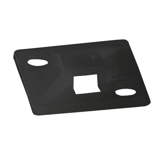 ABB Stotz S&J T&B - Befestigungssockel und -element für Kabelbinder Befestigungssockel TC050X050AX-C mit 4 Eing. PA6.6 − 100 Stück