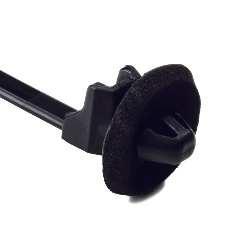 HellermannTyton - Kabelbinder Befestigungsbinder T50SOSSFT6.5E-MDL PA66HS-BK − 500 Stück
