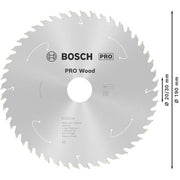 Bosch - Kreissägeblatt PRO Wood cordless 2608837710 Kreissägeblatt 190 x
