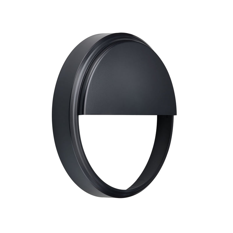 Philips Lighting - Mechanisches Zubehör/Ersatzteile für Leuchten Halb-Abdeckung WL140ZHalfmoonRingBK schwarz