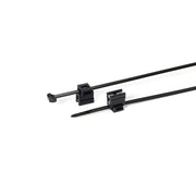 HellermannTyton - Kabelbinder Befestigungsbinder T50ROSEC4B-PA66W-BK schwarz − 500 Stück