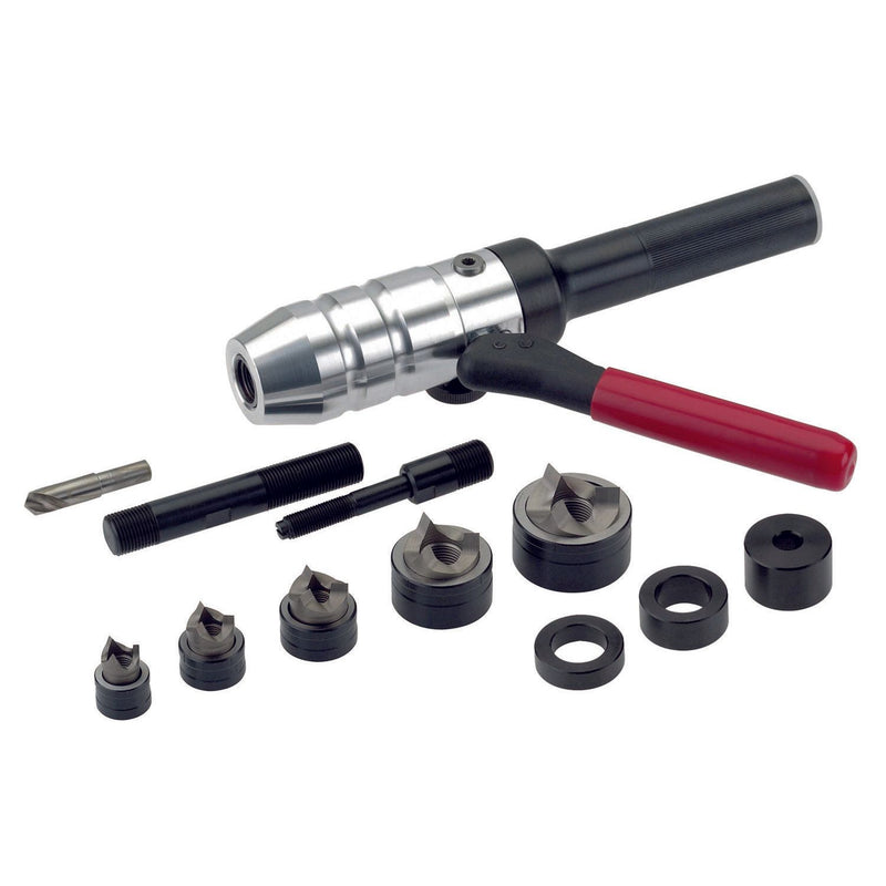 Cimco Werkzeuge - Blechlocher-Set Schraublocher 133016 12-Tlg V2A