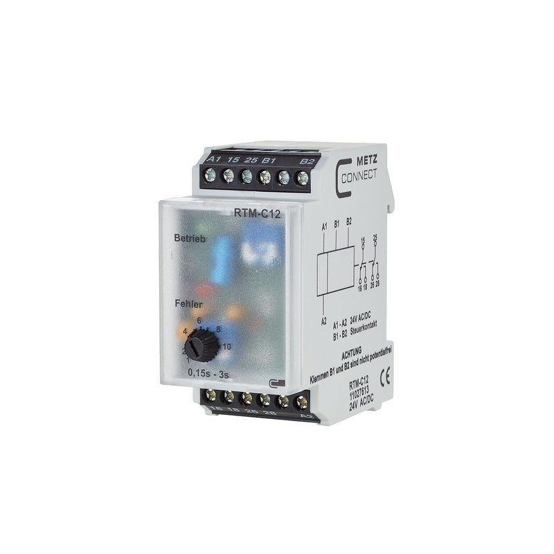 Metz Connect - Zeitrelais RTM-C12 110 276 13 24V AC/DC