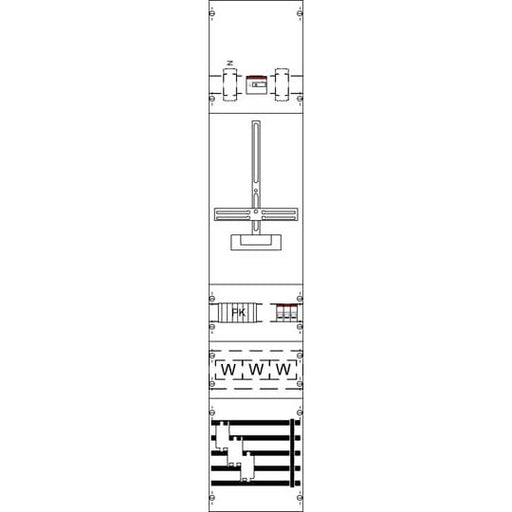 Striebel&John - Zählerfeld Mess- und Wandlerfeld KA4306 mit Zählerkreuz