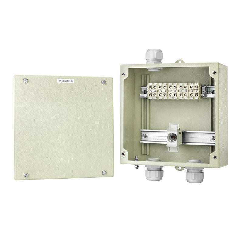 Weidmüller - Gehäuse/Schrank für Explosionsschutz Gehäuse 250x250x120mm KLIPPON S#8000052592 Pulverbeschichtet