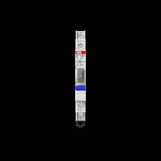 ABB Stotz S&J - Taster für Reiheneinbau Leuchttaster E217-16-01G48 blau