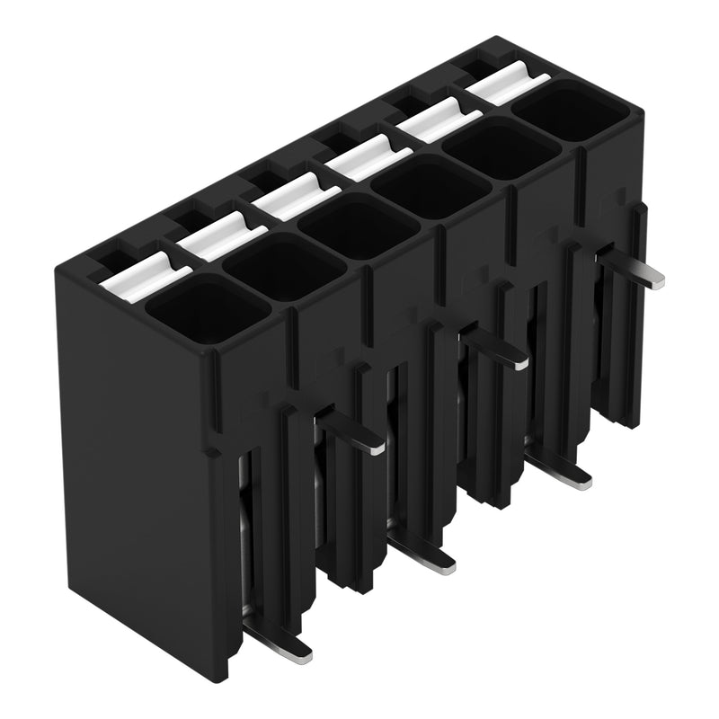 WAGO - Leiterplattenklemme THR-Leiterplattenklemme 2086-1226/997-607 Drücker,1,5mm²,sw − 1660 Stück