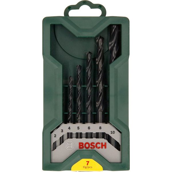 Bosch - Bohrer-Set Mini-X-Line-Metallbohrer- 2607019673 Set, 7-teilig