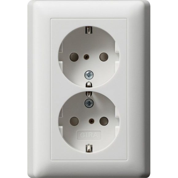 Gira - Steckdose Schuko-Doppelst.ds. rws-ma 078327