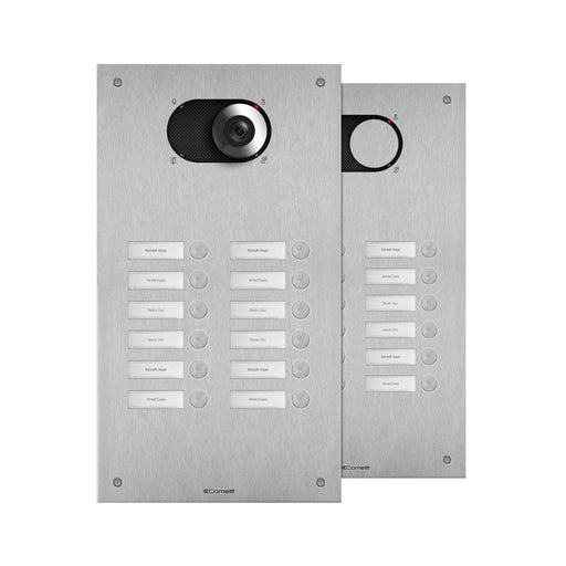 Comelit - Türstation für Türkommunikation Frontplatte Switch IX0212 12 Teiln. 2-reih.V4A
