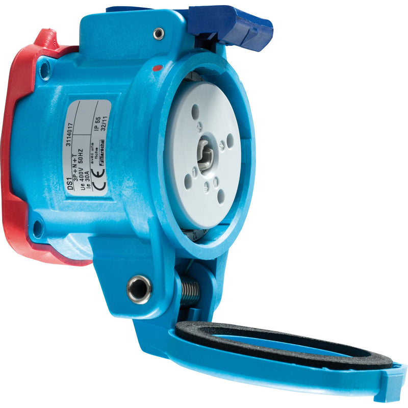 Marechal - Hochstrom-Rundsteckvorrichtung Einbaudose DS1 31-14017-972