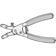 HellermannTyton - Verarbeitungswerkzeug für Kabelbinder Werkzeug ASNP24-70 MET/PL RD Snapper