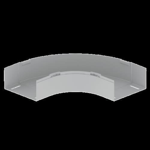 Unex - Bogen für Kabelrinne Flachbogen 90Grad 66230 lgr 100x200mm − 2 Stück