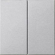 Gira - Bedienelement intelligent Bedienaufsatz 2fach 536226 alu