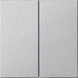 Gira - Bedienelement intelligent Bedienaufsatz 2fach 536226 alu
