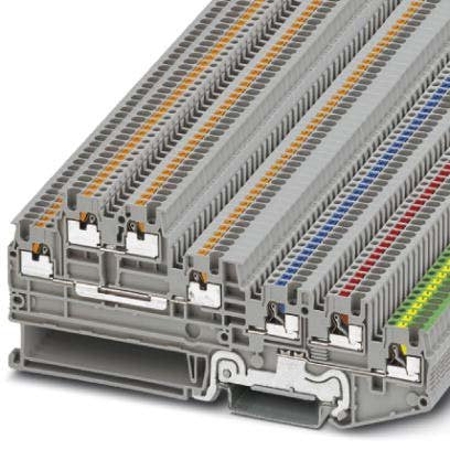 Phoenix Contact - Initiator/Aktor-Reihenklemme Initiatoren-/Aktorenklemme PTIO 1,5/S/5-PE − 50 Stück