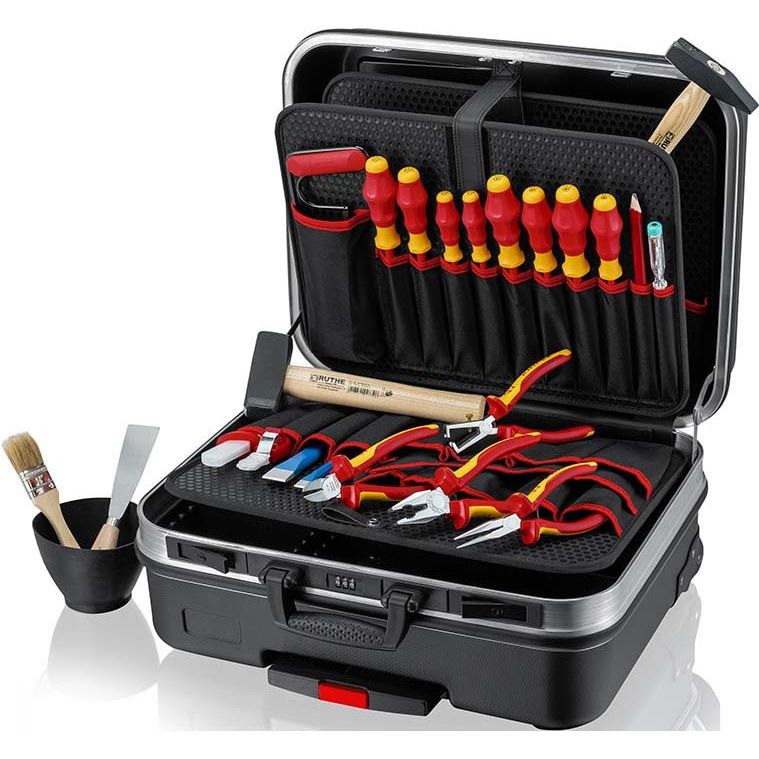 Knipex-Werk - Werkzeugset Werkzeugkoffer 00 21 06 HL S BIGBasicMove Elektro  − 1 Stück