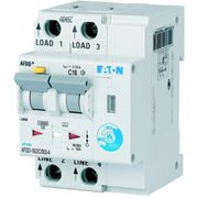 Eaton - Kombination FI-Schalter/Leitungsschutzschalter mit Zusatzeinrichtung Brandschutzschalter AFDD-16/2/C/003-A 2polig, C16A, 30mA
