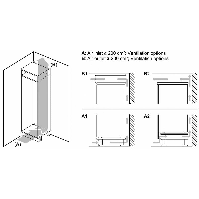 Bosch - Kühlschrank EB-Kühlgerät KIR31VFE0 Serie4