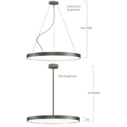 Lightnet - Pendelleuchte LED-Pendelleuchte BP5OWL-840H-D800-U 4000K, d/i