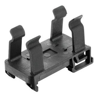 Harting - Befestigungselement für Industriesteckverbinder Adapter Hutschiene 09100009912 − 10 Stück