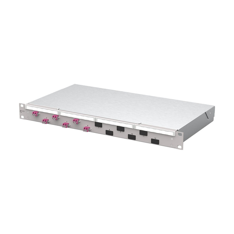 Metz Connect - Patchpanel LWL Patchfeld VIK 1504507506-F 6xLC-D OM4