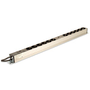 DIGITUS - Power distribution unit (PDU) DIGITUS Steckdosenleiste DN-95405 12fach Alu 1HE