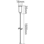 Nobile - Mechanisches Zubehör/Ersatzteile für Leuchten Seilabhängung 2-er Set 1560960001 − 1 Stück