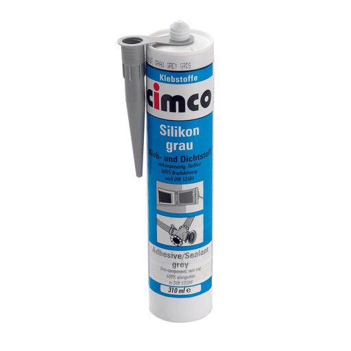 Cimco Werkzeuge - Dichtstoff Silikon Transparent 151260 (310ml) 310ml