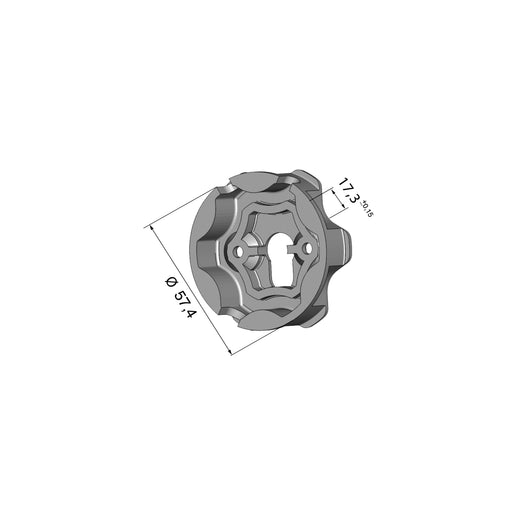 Somfy - Zubehör/Ersatzteile für Tor-/Rollladenantriebe Adapterlager 9500659 LS40 auf LT50 b.13Nm