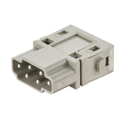 Harting - Kontakteinsatz für Rechtecksteckverbinder Han E Push-In module male 09140065001 − 2 Stück