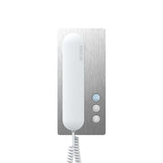 Siedle&Söhne - Innenstation für Türkommunikation Bus-Telefon Standard BTS 850-02 E/W Edelstahl/weiß