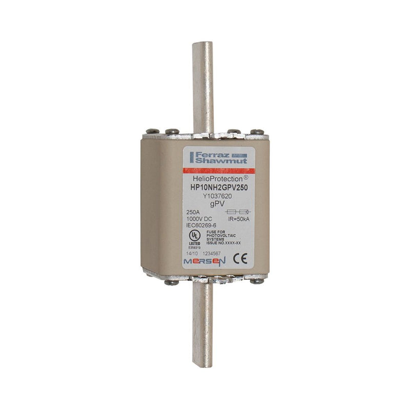 Mersen - Messersicherung Sicherungseinsatz NH gPV HP10NH2GPV200 Gr.2 200A sfü − 3 Stück