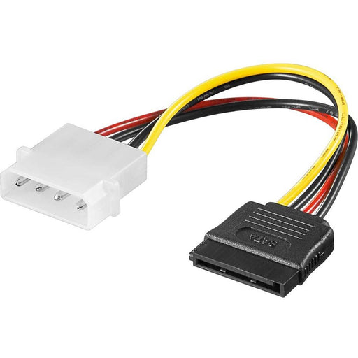 Goobay - PC-Kabel PC Stromkabel/Stromadapter 50674 4p.5,25/15-pol.S-ATA
