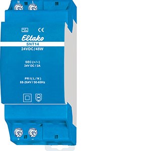 Eltako - Gleichstromversorgung Schaltnetzteil SNT14-24V/48W 24V DC/48W